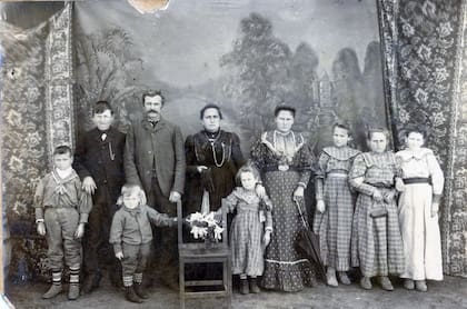 Familia Polisena, inmigrantes italianos.