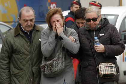 El dolor de los familiares de la víctimas del trágico vuelo