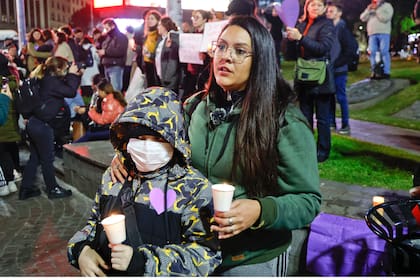 Familiares de pacientes acompañaron a los médicos