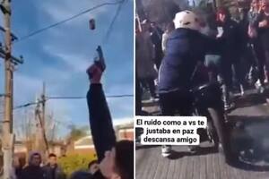 Familiares y allegados de Marcos Elías Andrade dispararon armas de fuego