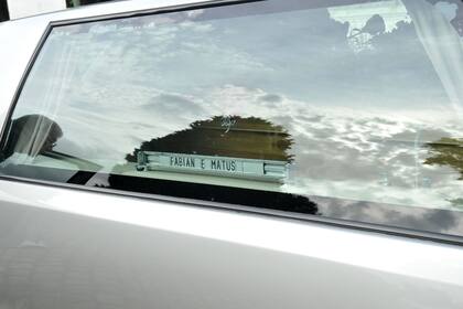 Familiares y amigos se unieron para decirle adiós a Fabián Matus