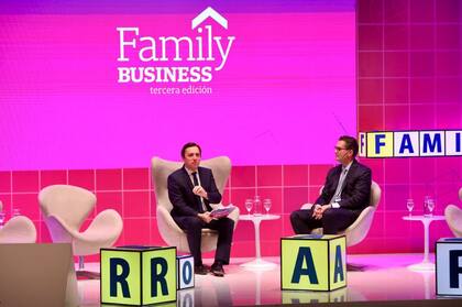 Paci en el evento Family Business, organizado por LA NACION en el Mlaba