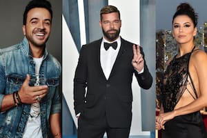 Famosos como Luis Fonsi y Eva Longoria festejaron el mensaje de Ricky