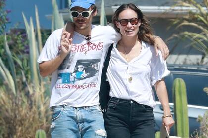 Harry Styles y Olivia Wilde almorzaron juntos en Los Ángeles