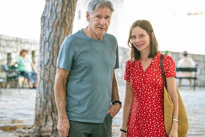 Harrison Ford y Calista Flockhart en Dubrovnik, Croacia