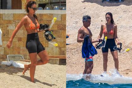 Jessica Alba y su marido Cash Warren disfrutan de unos días en Cabo San Luca, México