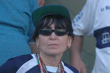 Fanática. Giselle heredó de su madre la pasión por Gimnasia de La Plata