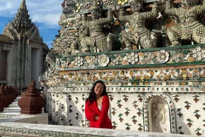 Fang también visitó Tailandia, se enamoró del estilo de vida y quiso quedarse a vivir allí