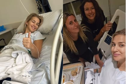 Fanidño compartió algunas imágenes de su internación(Foto: Instagram @soledadfandino)