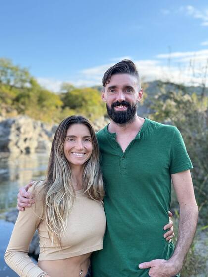 Fanny y Darío se enamoraron de este paraje de paz en medio de las sierras cordobesas.