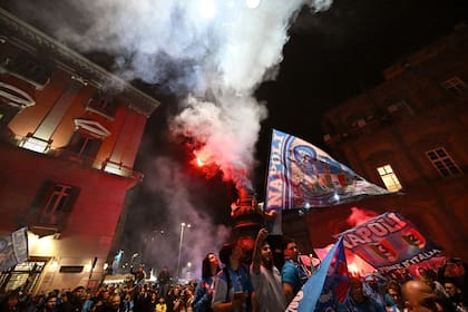 La ciudad de Nápoles esperó 33 años para una nueva consagración en la Serie A de Italia