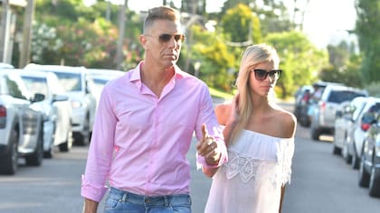 Fantino se mostró en Punta del Este muy cerca de su nueva novia