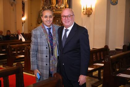 Fares Yassir, embajador de Marruecos, fue uno de los primeros en llegar

