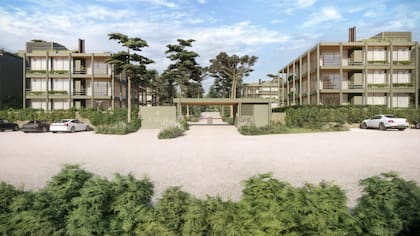 Faro es un emprendimiento de 42 departamentos distribuidos en edificios de 12 unidades cada una