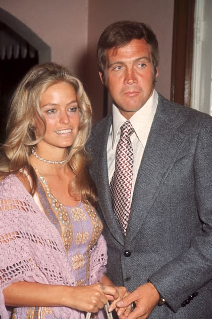 Farrah estuvo casada con el actor Lee Majors, protagonista de otra exitosa serie de la época, El hombre nuclear. La pareja duró casi diez años.
