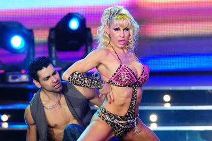 Farro, durante su paso por el Bailando