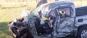Un argentino murió en un brutal choque frontal contra un camión