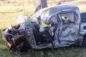 Un argentino murió en un brutal choque frontal contra un camión