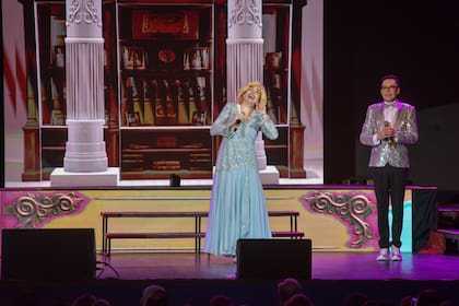 Fatima Flores imitando a Mirtha Legrand