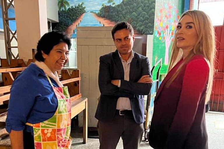 Fátima Florez vistió el comedor de Margarita Barrientos en Villa Soldati: cuál fue el motivo del encuentro