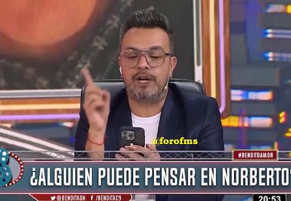 Fátima se comunicó con el programa a través del periodista Guillermo Barrios (Foto: Bendita)