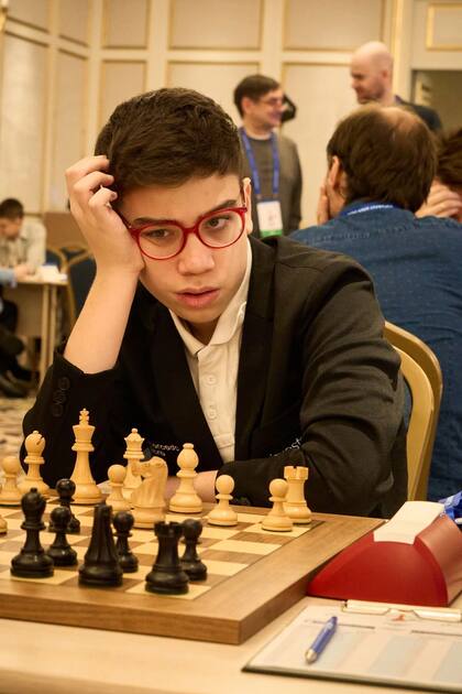 Faustino Oro, en el Aeroflot Open