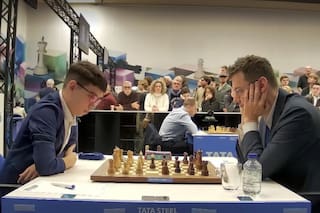 Faustino Oro tuvo un notable comienzo en Wijk aan Zee ante un gran maestro neerlandés