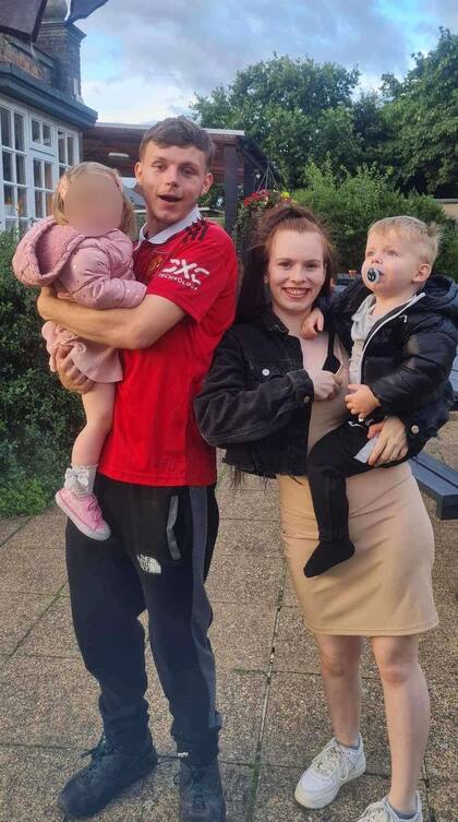 Faye White no sabía que estaba embarazada