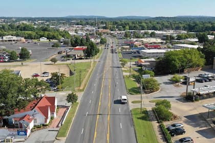 Fayetteville es la ciudad más grande del condado de Washington, Arkansas, en el Distrito de Columbia