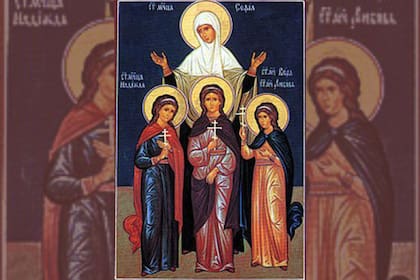 Fe, Esperanza y Caridad, bajo el amparo de su madre Santa Sofía
