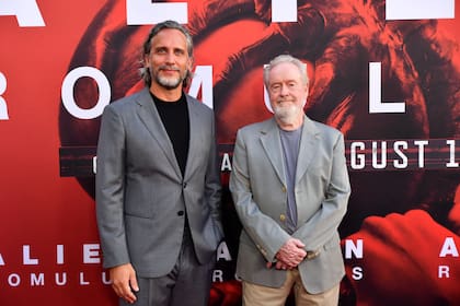 Fede Álvarez y Ridley Scott estuvieron juntos esta semana en Los Ángeles para asistir a la premiere mundial de Alien: Romulus