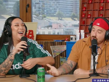 Fede Bal y Evelyn Botto juntos en Olga