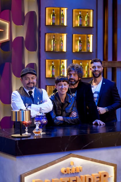 Fede Cuco, Inés de los Santos, Iván Noble y Diego Poggi son las caras de Gran Bartender 2022