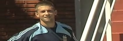 Fede, en un entrenamiento