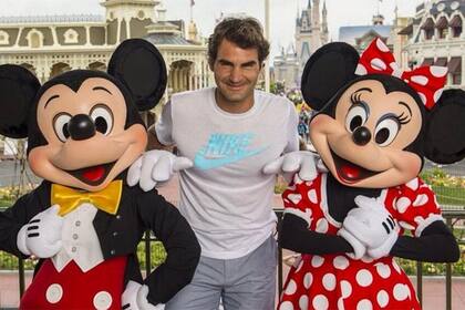 Federer, en Disney