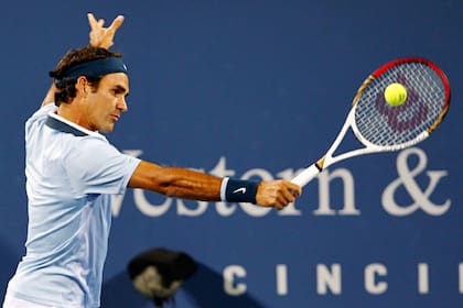 Federer, en Cincinnati, debutó con un triunfo