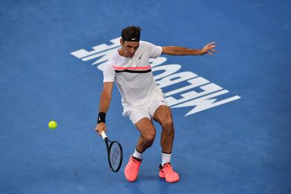 Federer, un crack en acción