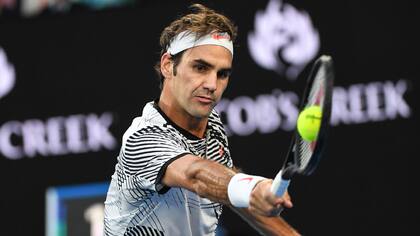 Federer y su exquisito revés