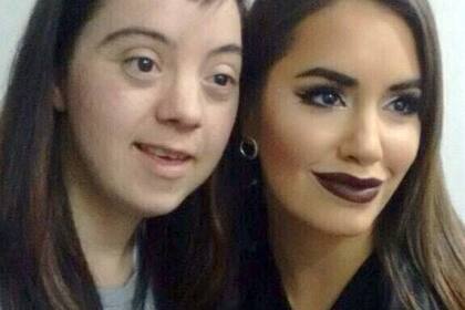 Federica junto a Lali Espósito