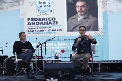 Federico Andahazi participó del debate Letras de exportación