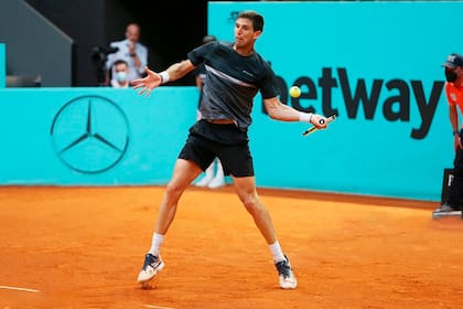 Federico Delbonis, en su mejor Roland Garros