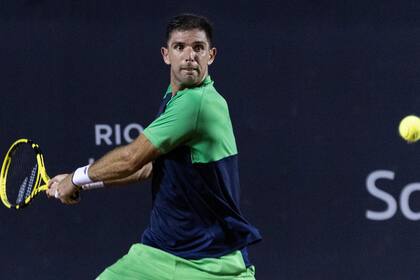 Federico Delbonis, tercer cabeza de serie en el ATP 250 de Chile.