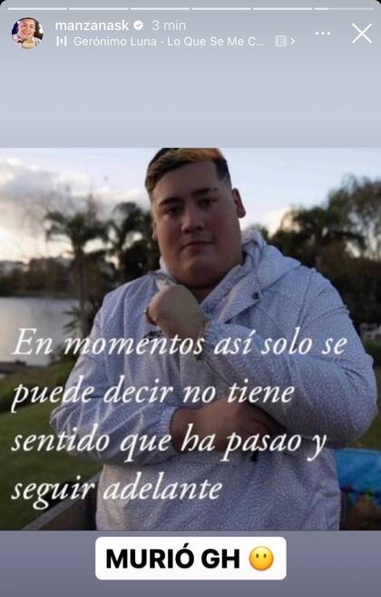 Federico Farías, más conocido como Manzana, dejó un fuerte mensaje dirigido a la producción de Gran Hermano tras la eliminación de Virginia Demo