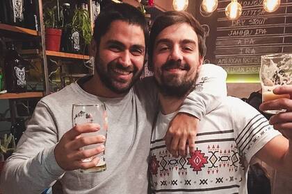 Federico Frattini y Agustín Salas