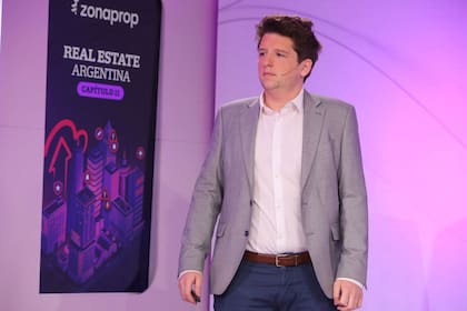 Federico González Rouco en el Summit de Real Estate de La Nación