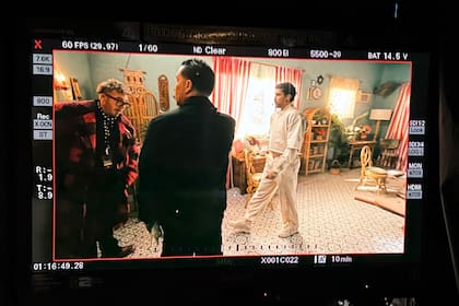 Federico Laboureau junto a Bad Bunny dentro de la Casita