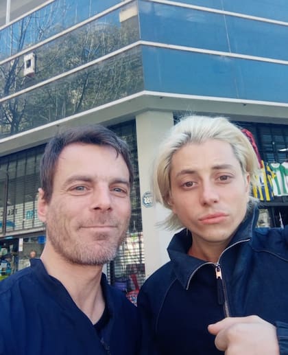Federico Mazzini con Paco Amoroso