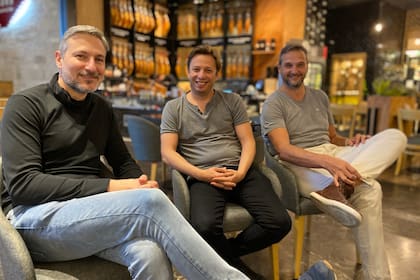 Federico Migliaro, Diego Tobaldi y Fabio Boggino, fundadores de WorkOn
