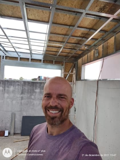 Federico Nacarado tiene 40 años. Usará el dinero para pagar deudas