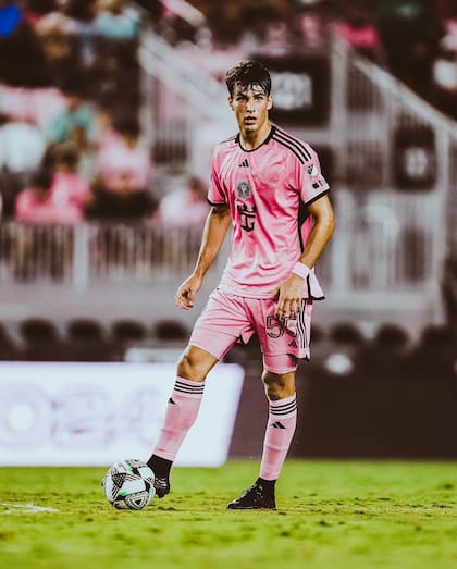 Federico Redondo juega en Inter Miami con Lionel Messi (Foto: Instagram @fede.redondo)